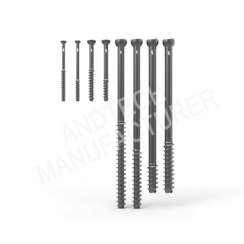 Cannulated Bone Screws With Different Thread